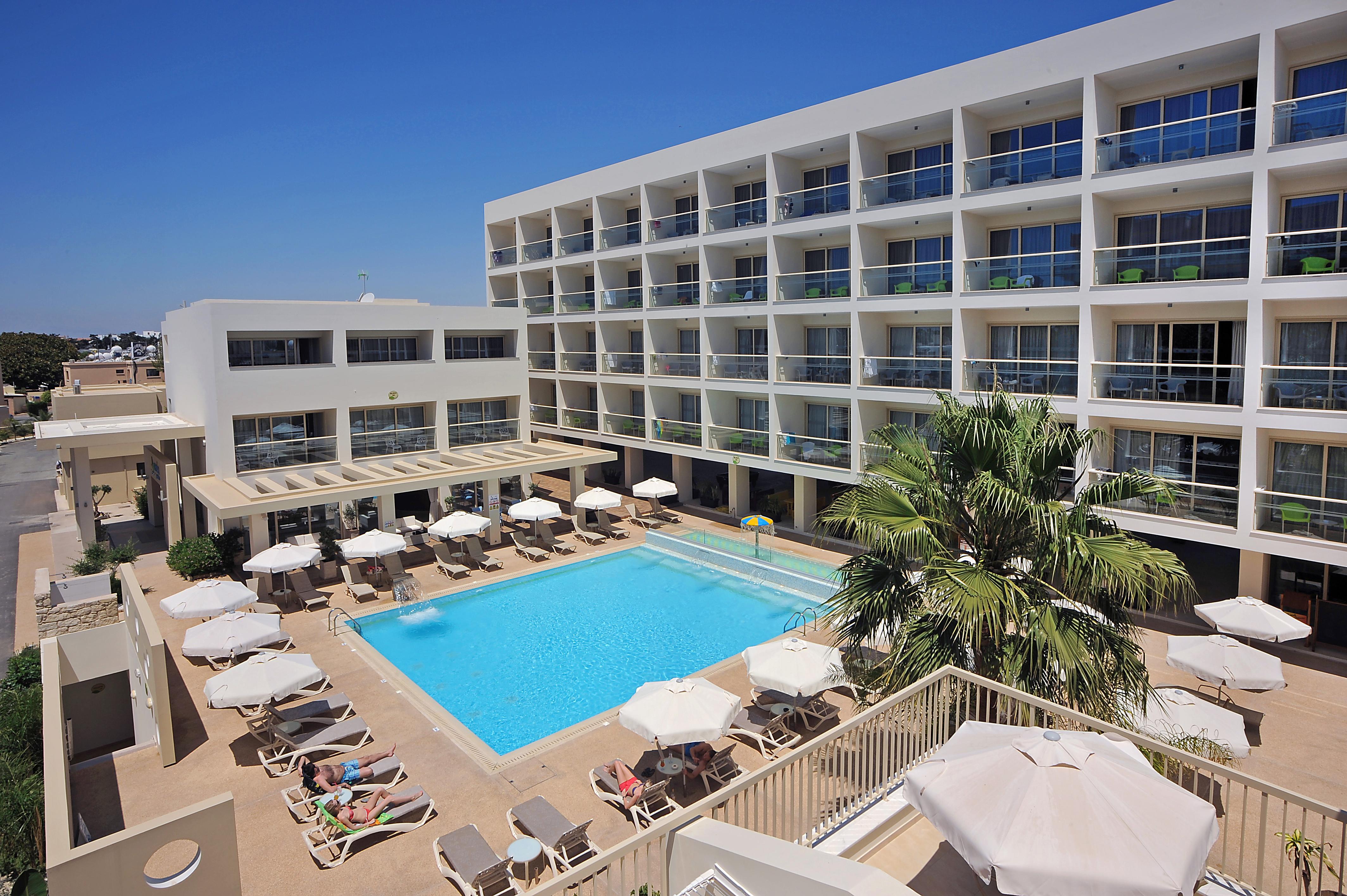 Nelia Gardens Hotel Ayia Napa Exterior foto