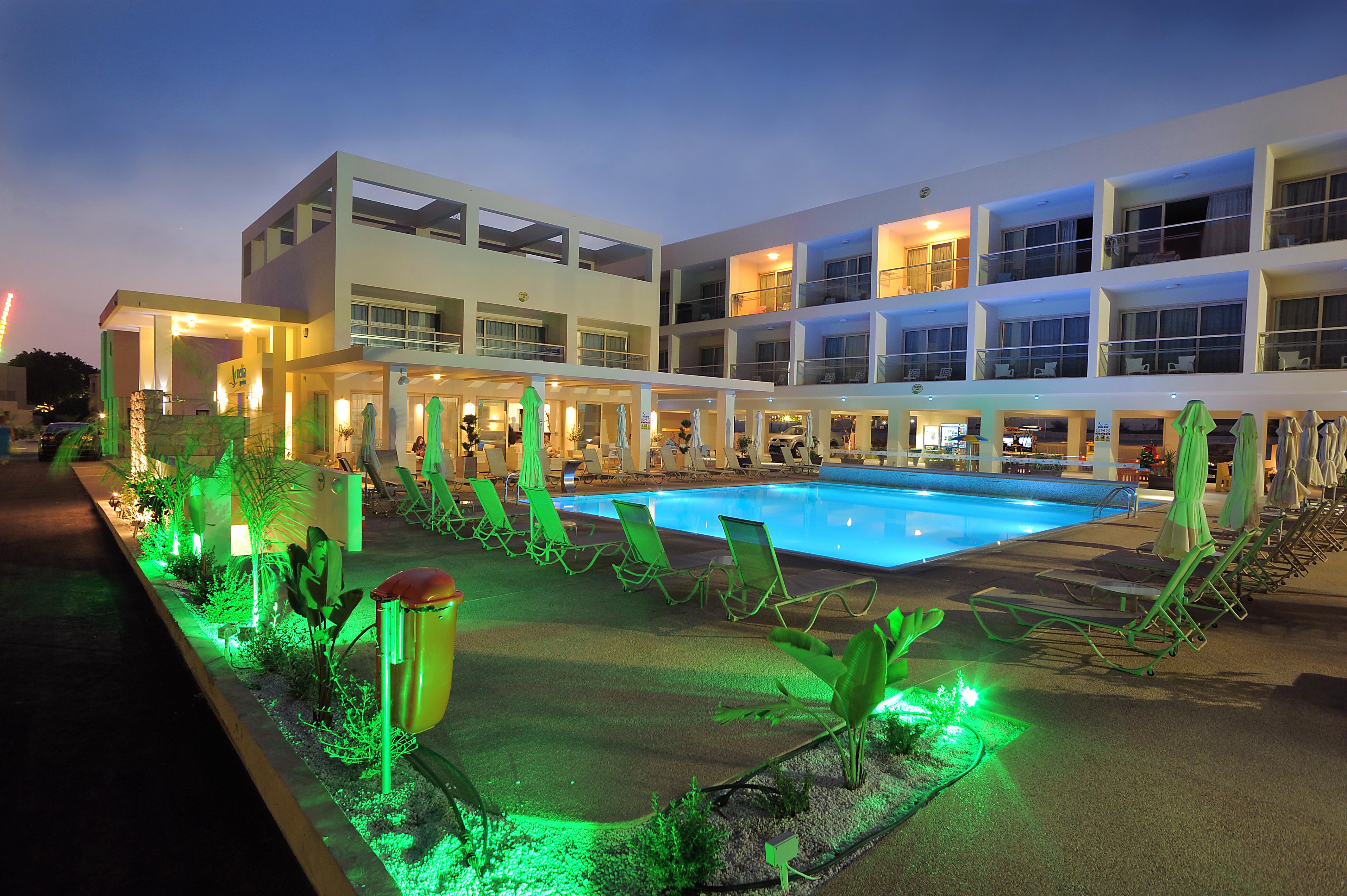 Nelia Gardens Hotel Ayia Napa Exterior foto
